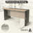 63-Inch Modern Kitchen Island with Marble-Look Surface, LED Lighting, and Grille Design for Versatile Use.-2053732261