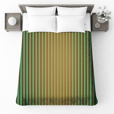 Vertical Striped Pattern Bedding Stripes Bedspread Pattern