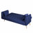 Cathal Velvet Sleeper convertible love seat sofa, American retro velvet, suitable for small living room, bedroom-497704522