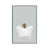White Floater Framed selected