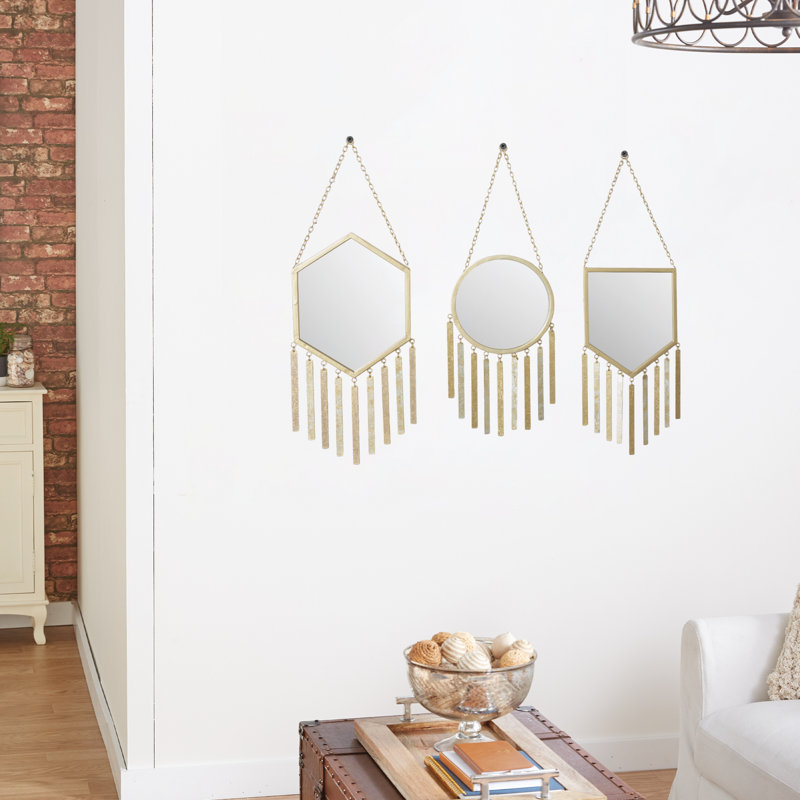 Metal Varied Wall Mirror
