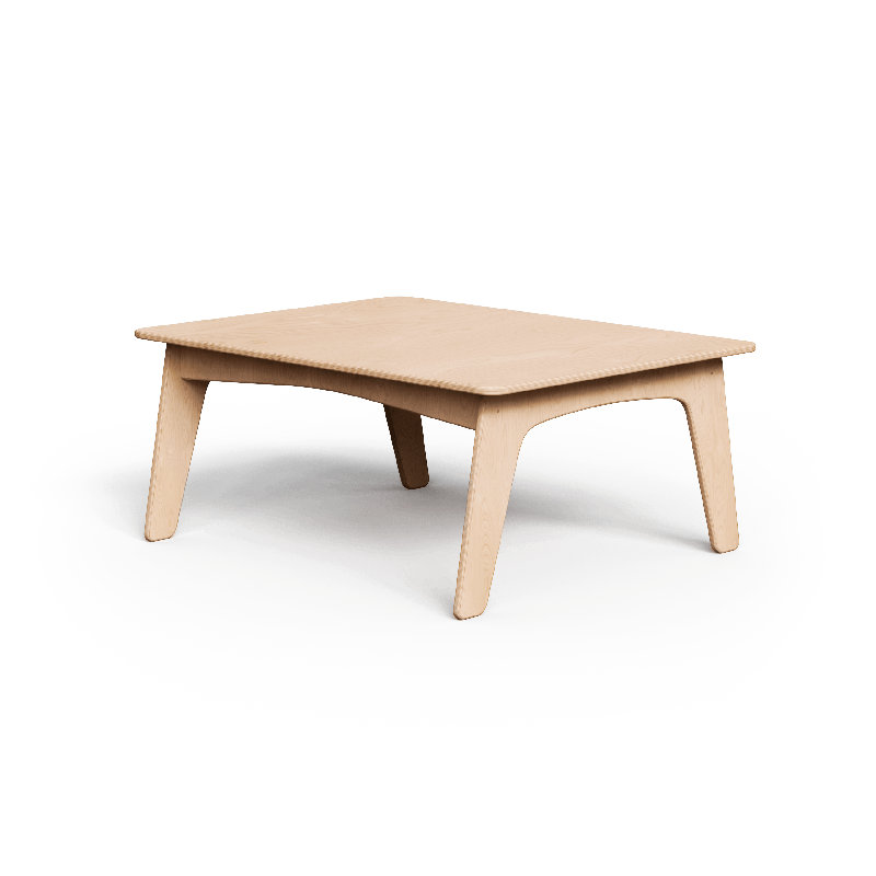 Table rectangulaire Montessori, H 22 po x L 48 po x l 36 po
