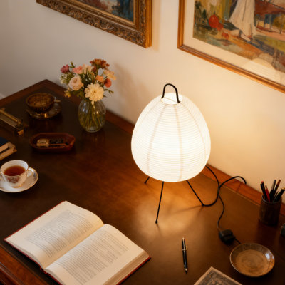 1 - Light Table Lamp (Xuan Paper Shade)
