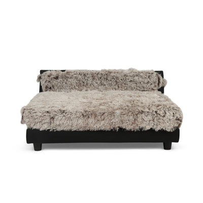 Soho Orthopedic Memory Foam Faux Leather Pet Bed