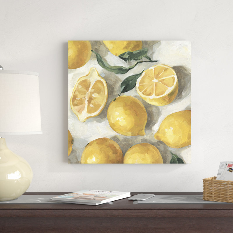 Citrons frais II, H 20 po x l 20 po