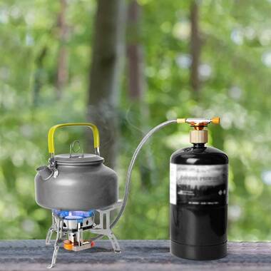 Stealth Angel Ultralight Portable Outdoor Pot Pan & Stove Set with Piezo Ignition