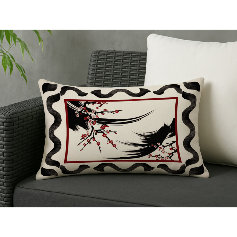 Bough Indoor And Outdoor Pillow, Rectangle 25"H x 18"W