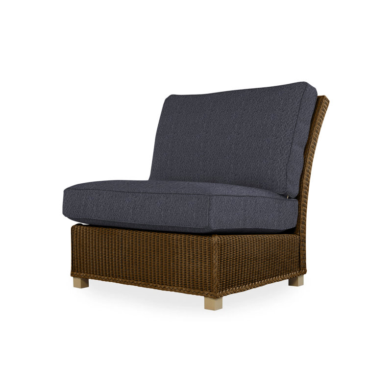 Hamptons Outdoor Lounge Chair, Bark, Cottage Pepper