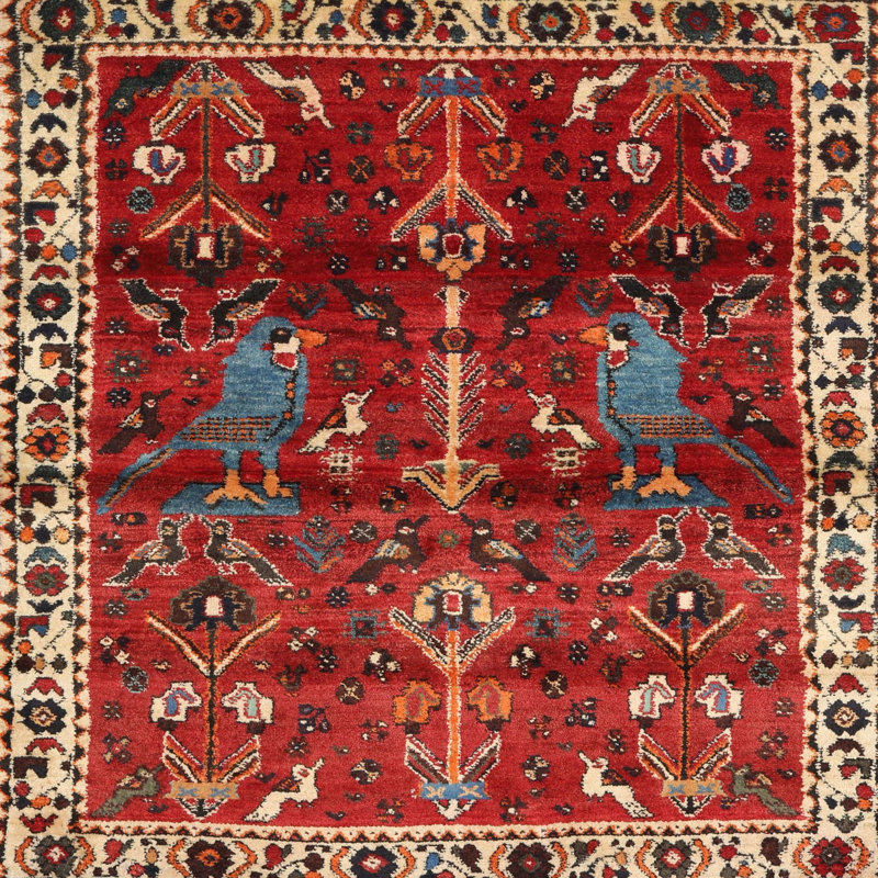Oriental Indoor Rug, Square 7'