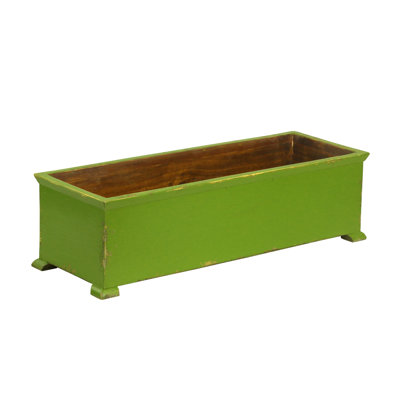 Maghakia Handmade Wood Pot Planter