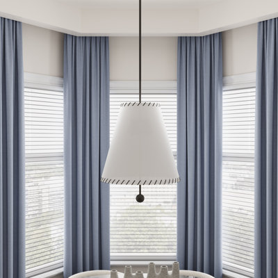Luminaire suspendu conique à 3 lumières Erasme