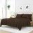 Simply Soft Brushed Microfiber Solid 6 Piece Sheet Set-24746554-24746564