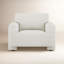 Fauteuil surdimensionné rembourré 42 po Ives-90695431