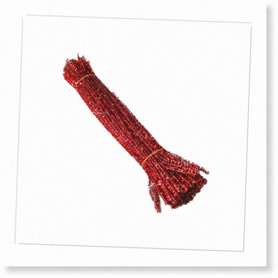 100-Pack 6mm x 300mm Sparkling Stems