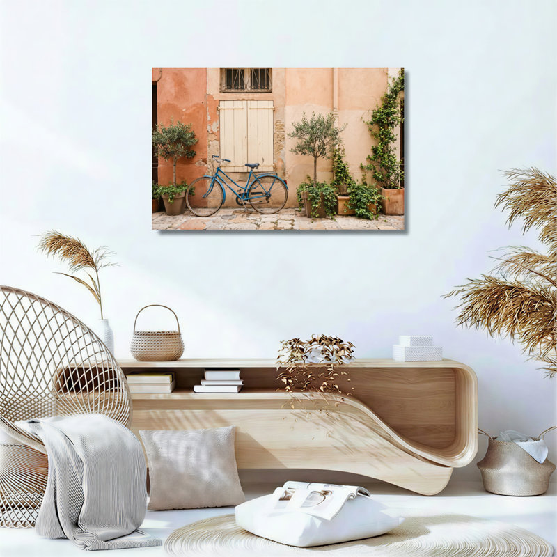 Rustic Charm Canvas Wall Art Oil Painting Print Set Of 1, Wrapped Canvas, 32"H x 48"W