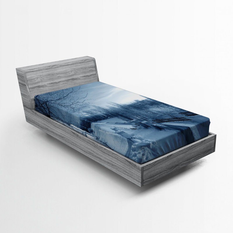 Microfiber Fitted Sheet, Twin Fitted Sheet