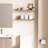 Sydney 24" W x 6" D Floating Shelves Set with Invisible Wall Mount Brackets-89833780