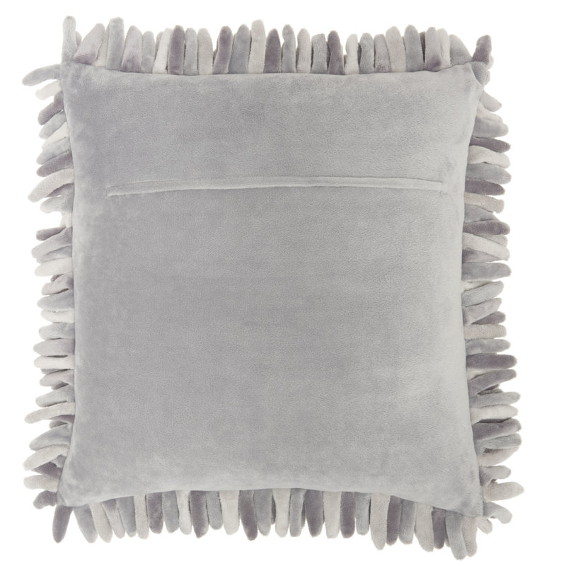  Housse de coussin carré et insert, Gris