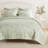 Greenland Home Fashions Olivia Mint 2-Piece Twin Size Quilt Set 68x88 + 20x26-105343869