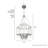 Indria 3 - Light Geometric Pendant-64362030-64362029