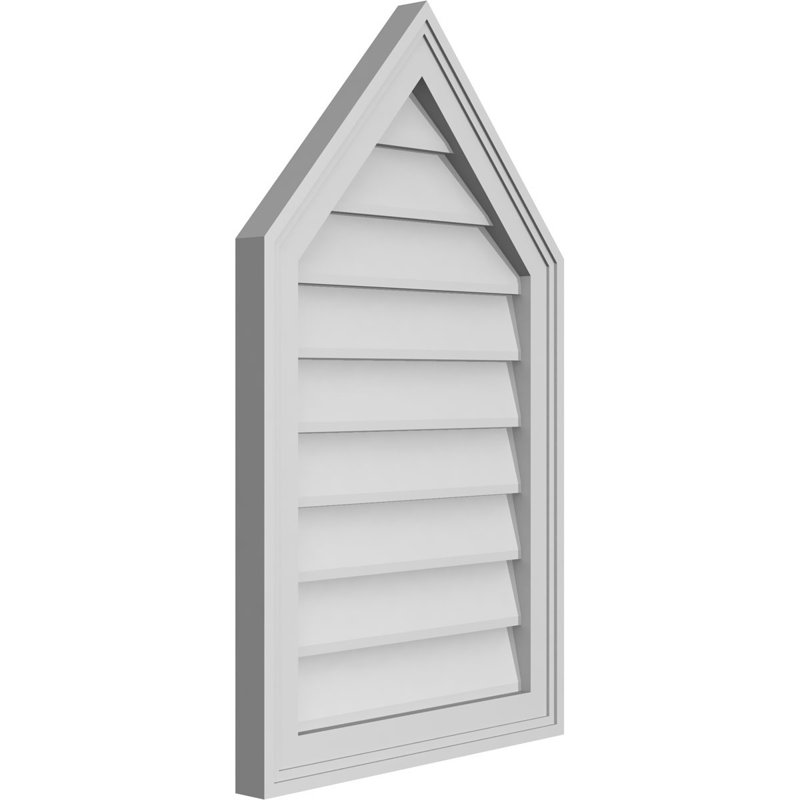 Ventilateur à pignon en uréthane non-fonctionnel Signature, H 30 po x l 18 po x P 1,5 po