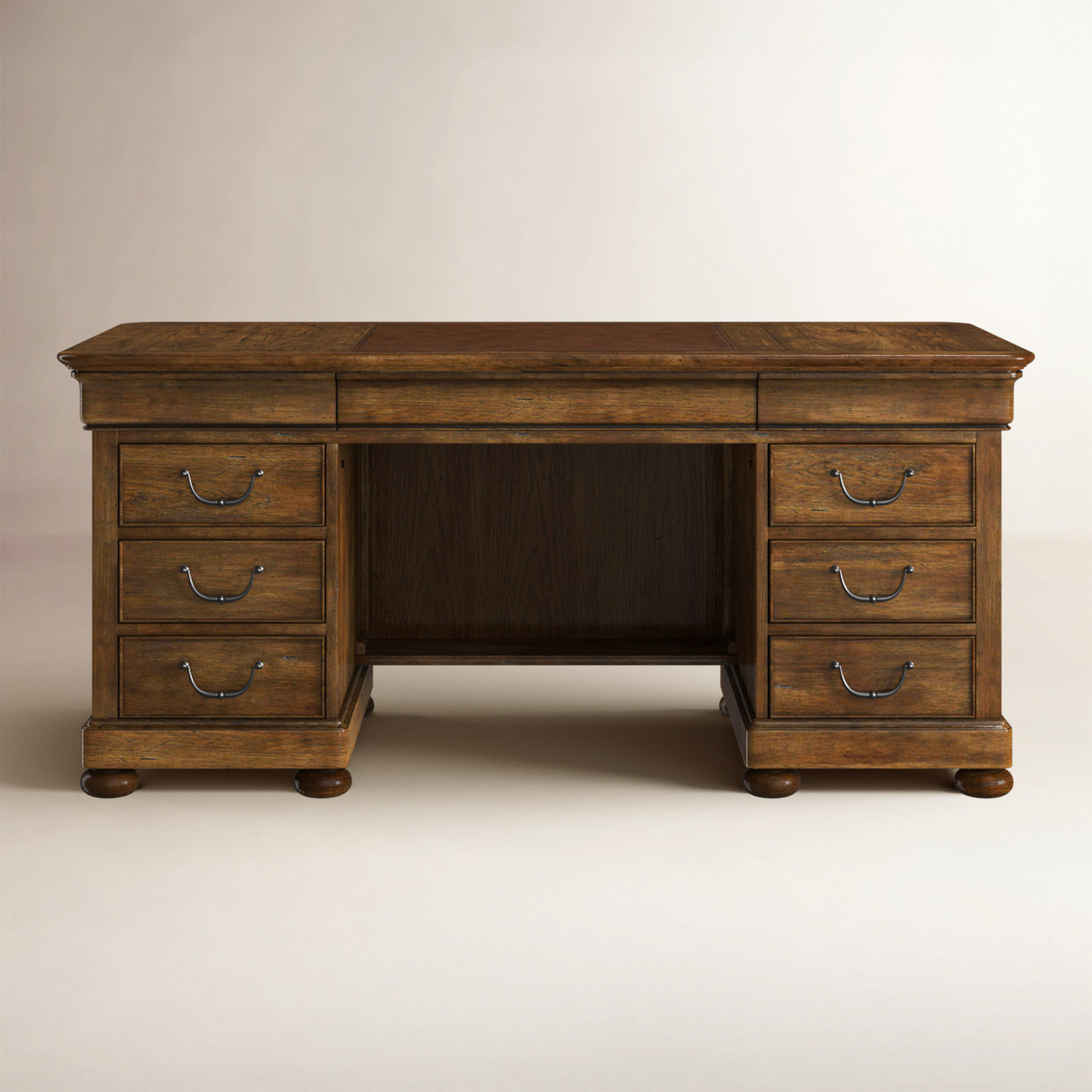 Archivist Executive Desk, Soft Casual Pecan