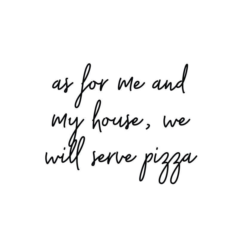 Pizza 2 - Wrapped Canvas Print, 76cm H x 76cm W x 3.8cm D