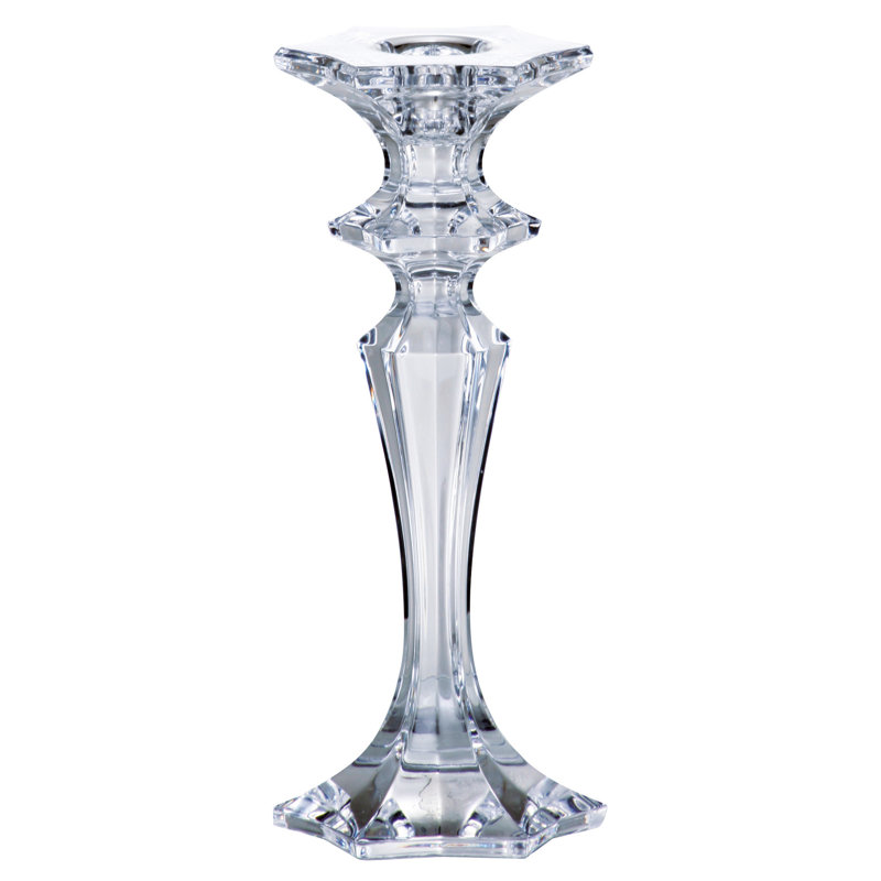 Candlestick, 8.35" H x 3.15" W x 3.15" D