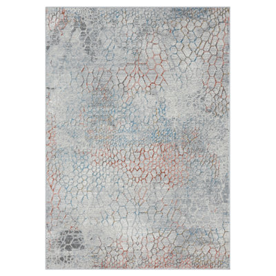 Lily Beige/Blue Rug
