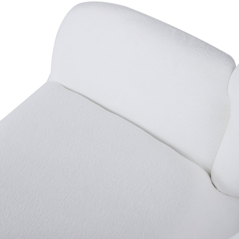 White Small Swivel Chair