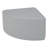 Upholstered Pie Ottoman 12" Height-101545351