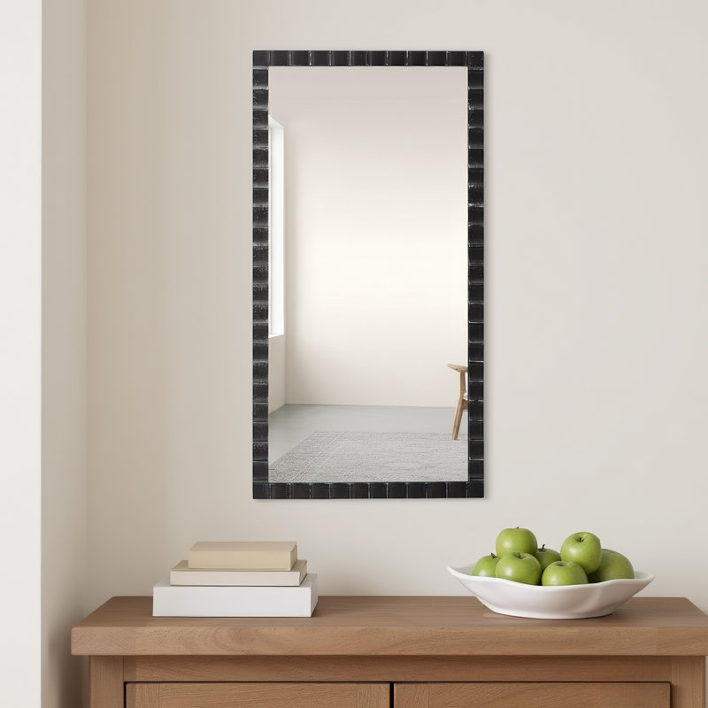 Ceram Metal Rectangle Wall Mirror