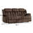 Oxier 84" W Manual Reclining Microsuede Sofa-242068849