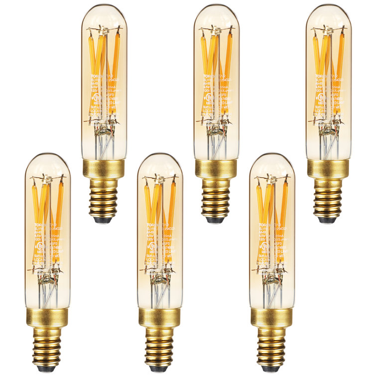 Mini Tubular Vintage Led Lamp E12 E14 E26 E27 Screw Edison Led