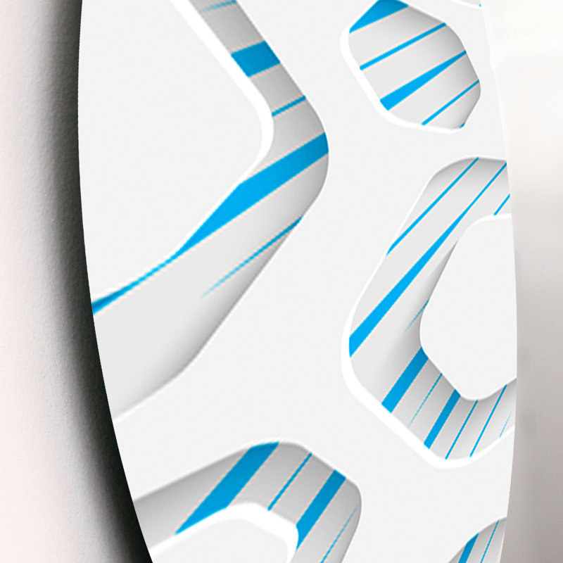 Ensemble de 3 décorations murales à motif 3D IV