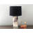 Lampe de table en quartz et améthyste