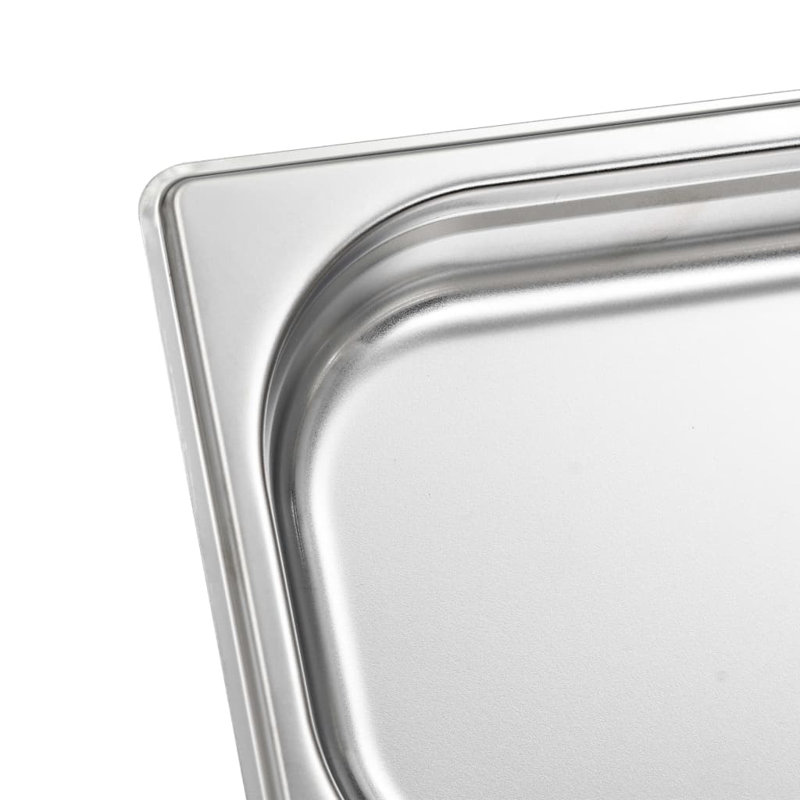 Stainless Steel Pan, 4cm H x 26.5cm W x 16.2cm D