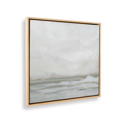 Winter Seascape Serenity II Canvas Print