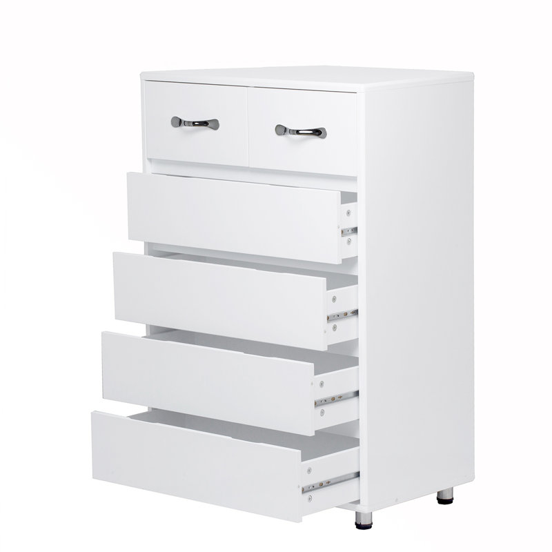 Versatile Multi-Drawer Side Table for Home Organization and Decoration