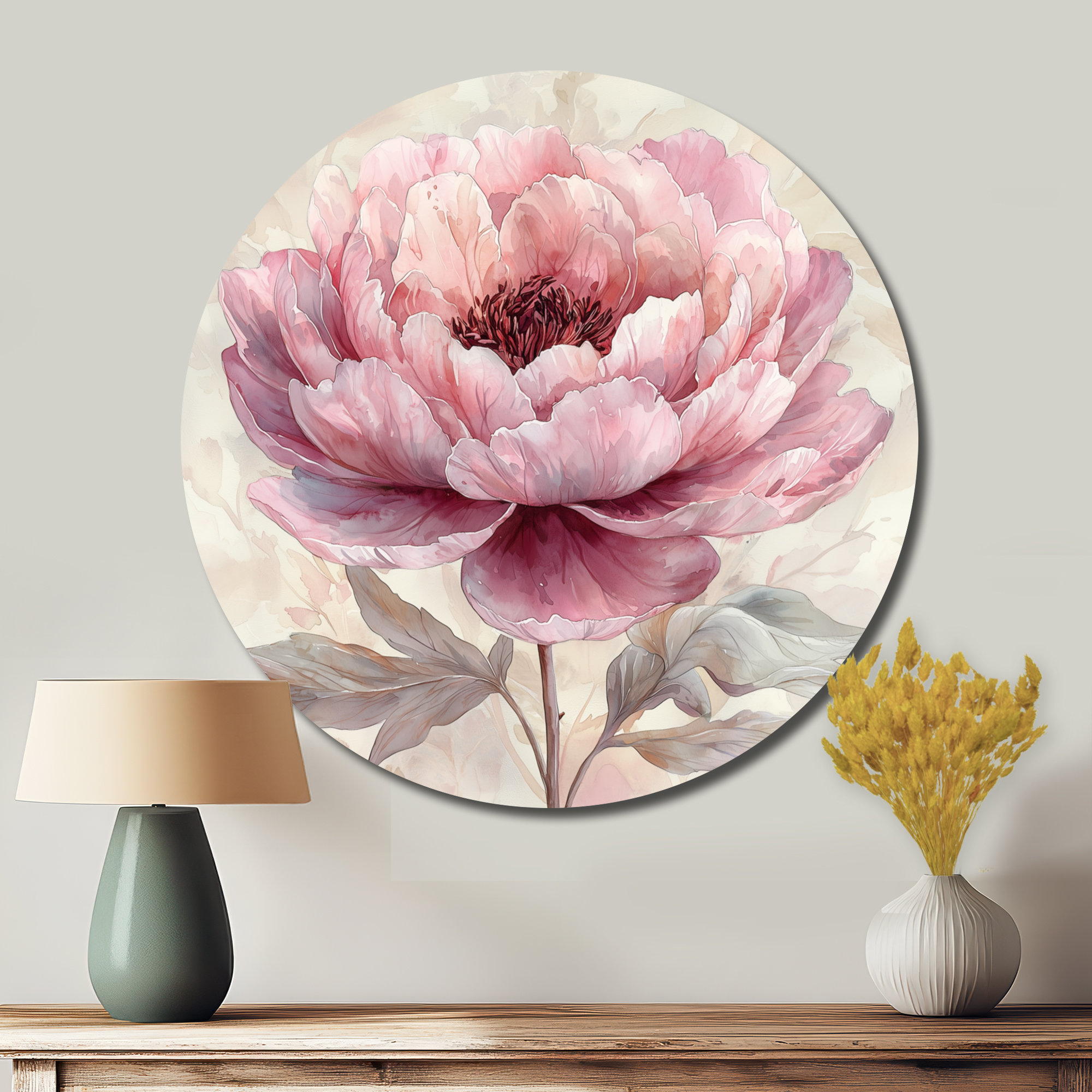 Latitude Run® Vintage Elegance Of Pink Peonies I - Traditional Pink ...