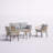 Azarel 4 - Person Patio Conversation Set with Cushions-222551693