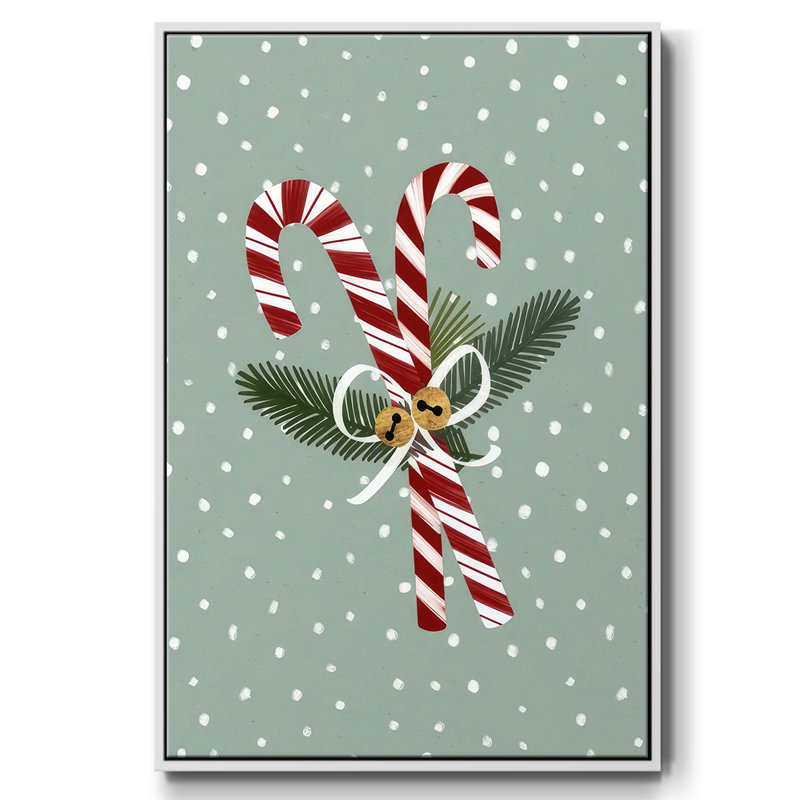 Collection bonhomme de neige Peppermint B, H 25 po x l 17 po x P 1,5 po, Blanc