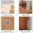 Walnut Solid wood Shoe Storage