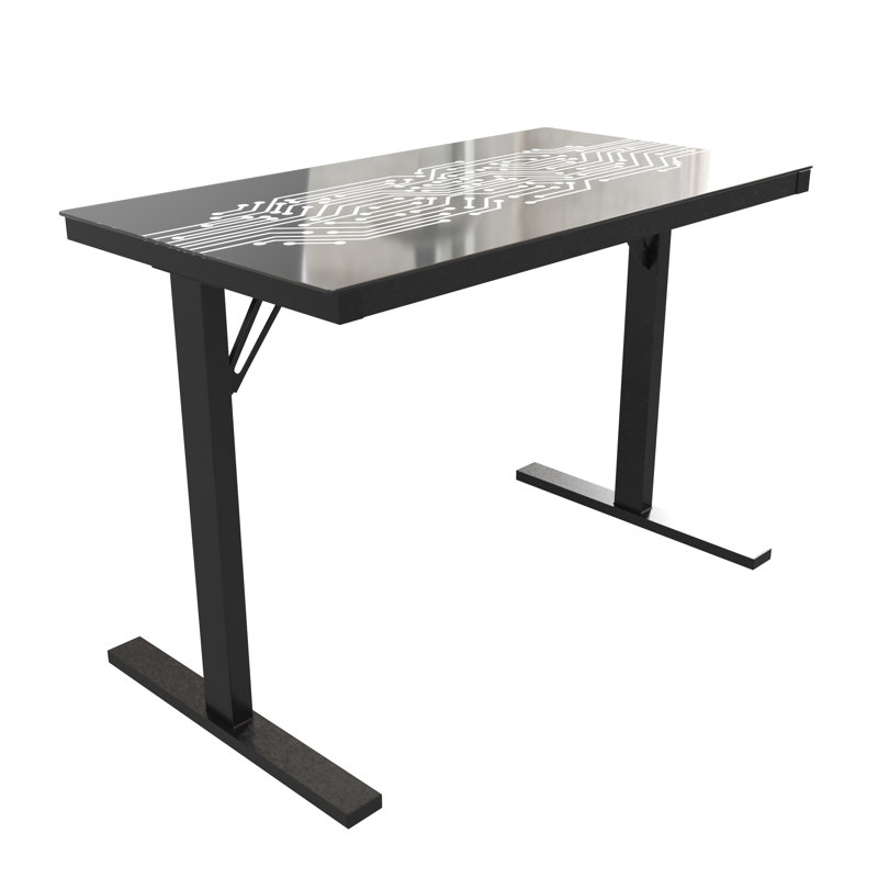Kemery Rectangular Rustic Solid Pine Folding Dining Table