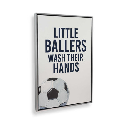 Little Ballers Wash Their Hands
