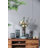 Aurian Glass;Steel Table Vase-434678925