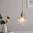 Haylea 1 - Light Brass Unique/Statement Pendant-542270547