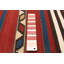 Boho Kilim rouge 4 pi 10 po x 9 pi 5 po