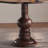 Chestnut colour Free form Solid Wood Dining table-1161147726