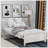 Cinda Twin Solid Wood Bed-102079662